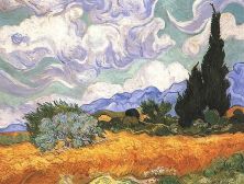 Haga click para ver la imagen ampliada 1889 wheat field with cypresses.jpg